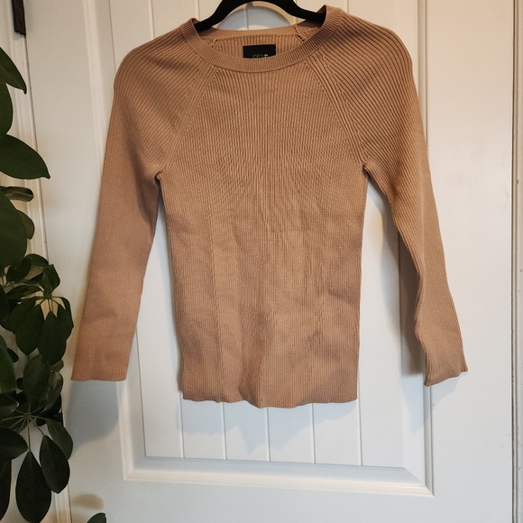 Joe's ribbed tan sweater new with tags size small - Picture 3 of 6